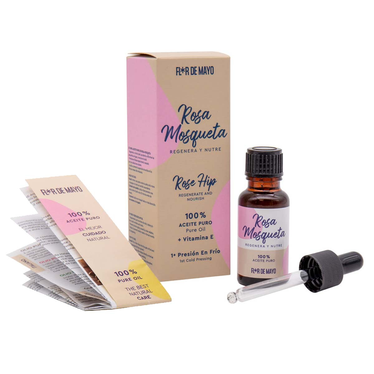 Aceite de Rosa Mosqueta 100% Puro (30ml) - Baby Suite by Pau