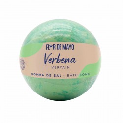Fizzy bath bomb of verbena,...