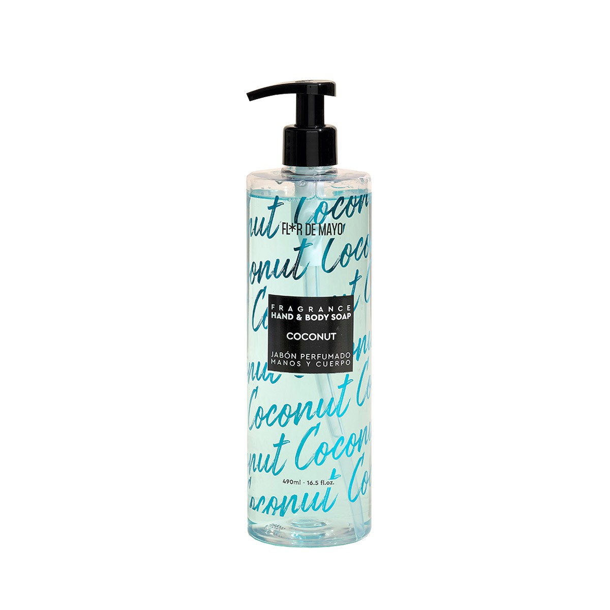 Hand & Body Soap Coconut Fragrance,490ml