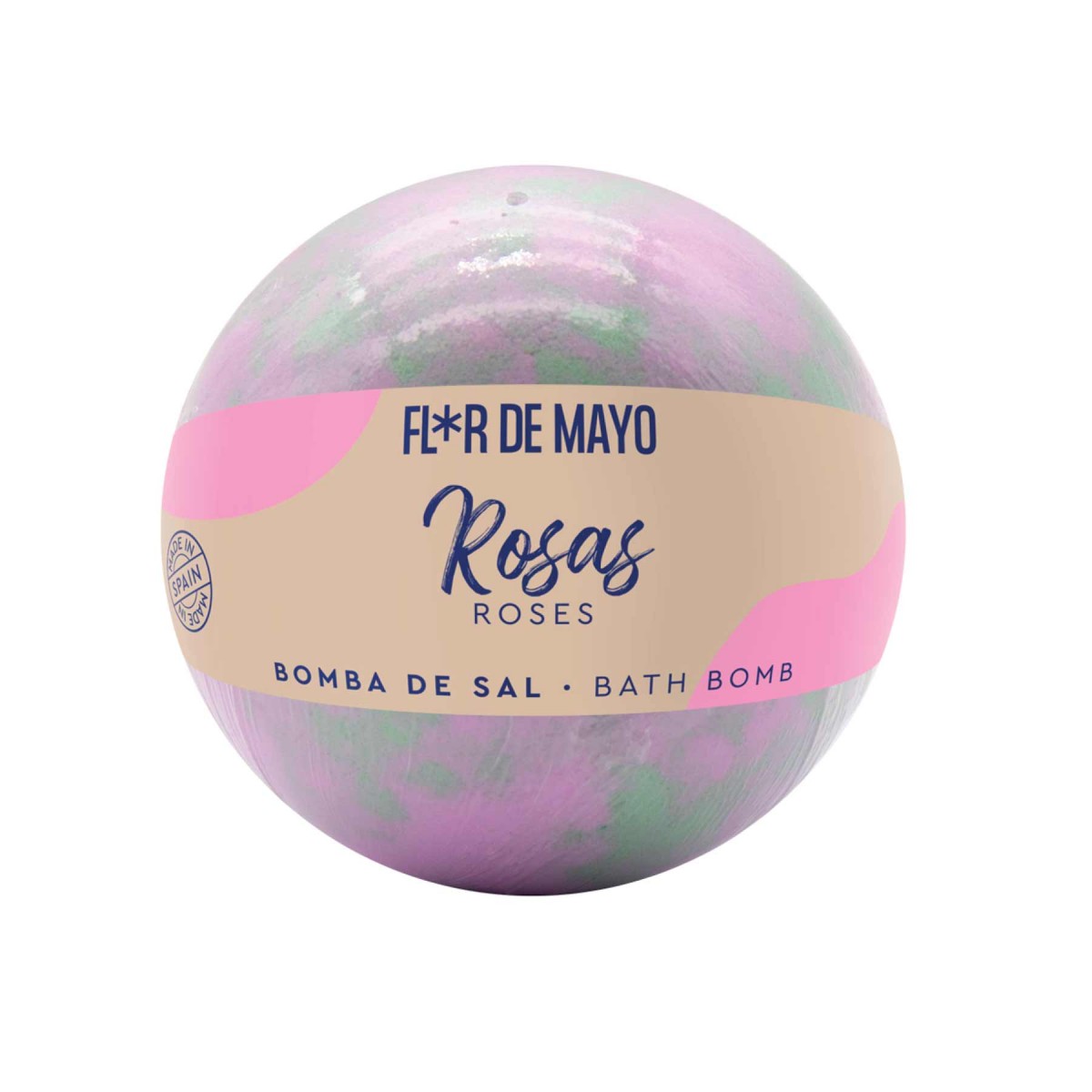 Fizzy rose bath bomb, 200g